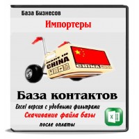 Компании импортеры из Китая. 3 тыс. компаний